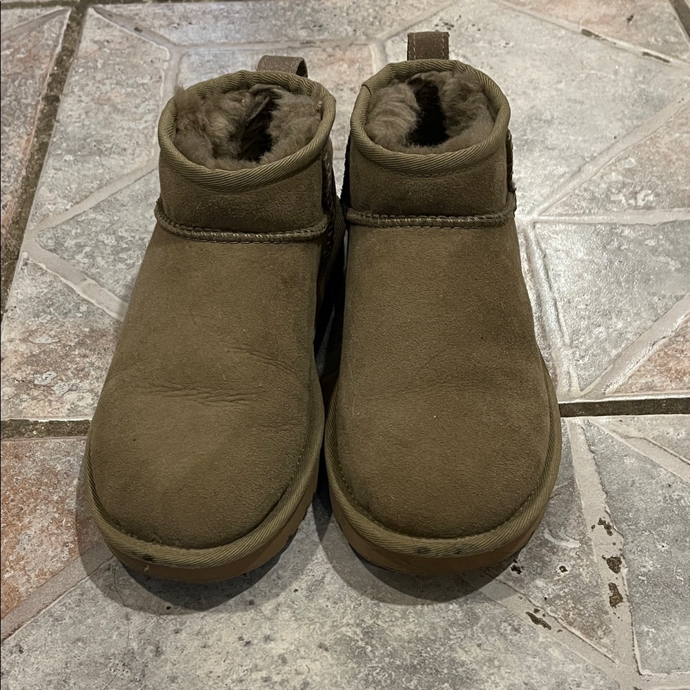 UGG Brown Ankle Booties